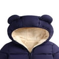 thumbnail image 4 of Baby Winter Coat Hooded Long Sleeve Zipper Warm Outerwears, 4 of 6