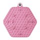 thumbnail image 2 of Almohadilla de silicona para masaje de pies, alfombrilla sensorial para puntos de acupuntura, almohadilla de masaje con placa para los dedos del pie Temporizador rosa hexagonal, 2 of 9
