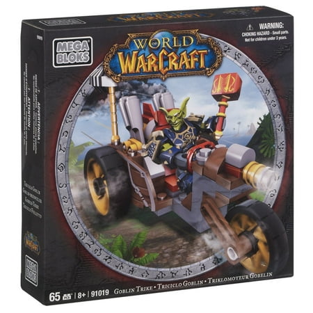 Mega Bloks World of Warcraft Goblin Trike and Pitz (Horde Goblin