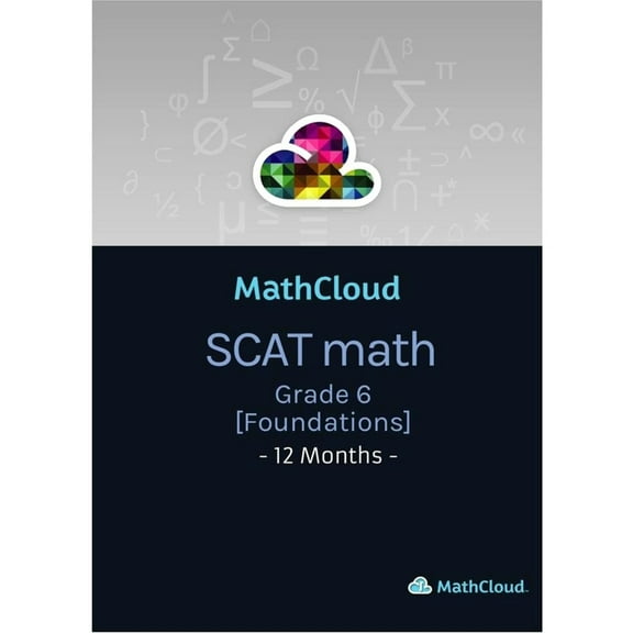 MathCloud MathCloud SCAT-Math Grade 6 Intensive 12 Year-14 Year 6th Grade, Academic Training Course