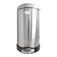 thumbnail image 1 of Bote De Basura Para Cocina Largo De Acero Inox Tipo Pedal 12 L Sablón 744GR, 1 of 7