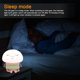 thumbnail image 3 of Luz nocturna para niños, luz nocturna para bebés, luz nocturna LED portátil, lámpara de silicona USB para regalo de dormitorio, luz suave, buena para dormir (rosa) Zhivalor LF-0101, 3 of 5