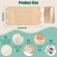 thumbnail image 2 of OUSITAID Oil Pack Wrap Reusable Organic Essential Oil Pack Kit with Adjustable Elastic Strap Comfort Neck Waist Essential Oil Pack Compress Anti Oil Leak for Body, 2 of 7