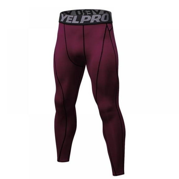 Compression Pants Men Running Workout Tights Leggings