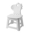 thumbnail image 2 of Folding Stool Lightweight Portable Cartoon White Step Stool With Carrying Handle for Children Dinasour M, 2 of 5