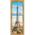 thumbnail image 6 of 8x24 Gold Thin Bamboo Picture Frame - UV Acrylic, Foam Board Backing, Hanging Hardware, 6 of 9