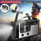 thumbnail image 2 of Radio solar portátil con manivela, receptor de radio multibanda AM FM SW con linterna LED, 2 of 8