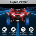 thumbnail image 5 of ICEELF 24V 10AH 2 Seater Ride on Toys for Big Kids, 21" 4WD/AWD Large Kids' Electric Vehicles with Remote Control, 5 of 8