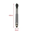 thumbnail image 3 of Offset Extension Wrench, Multifunctional Impact Electric Ratchet Extender, Chain Drive Power Wrench, Dual-Mode Torque Control, 1/2" Socket Compatible, Durable Mechanic Tool, 3 of 7