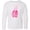 AA-White, variant on Inktastic Ballet Shoes, Ballet Slippers, Ballet Dance, Pink Long Sleeve Youth T-Shirt