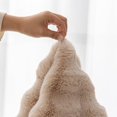 thumbnail image 4 of Thick Rabbit Plush Sofa Covers,Non Slip Faux Fur Sofa Cover for L Shape Sectional Sofa Slipcover, Furniture Protector Fluffy Slipcovers for Living Room (Brown,70 * 120cm/27.5 * 47.2in), 4 of 6