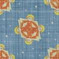 thumbnail image 1 of Ahgly Company Indoor Square Patterned Purple Novelty Area Rugs, 4' Square, 1 of 6