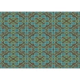 thumbnail image 1 of Ahgly Company Machine Washable Indoor Rectangle Transitional Sepia Brown Area Rugs, 8' x 10', 1 of 7