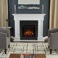 thumbnail image 2 of Real Flame Thayer 55" Electric Fireplace in White, 2 of 6