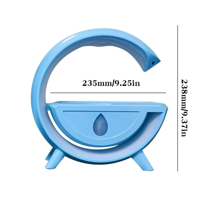 Cool Mist Humidifier, T00K8 Humidifier Gravity Cool Mist Humidifiers Humidifier Integrated 350Ml Large Capacity Cool Mist Humidifiers