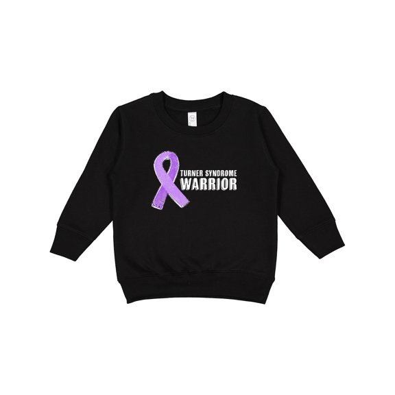 Inktastic Turner Syndrome Warrior Ribbon Toddler Sweatshirt