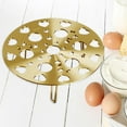 thumbnail image 6 of Esquirla Egg Steamer Rack Cooker Accessories Portable Multipurpose Rack Steaming Tray Gold 21cm, 6 of 8