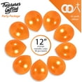 thumbnail image 2 of Pearl Orange Balloons - 12 Inch Latex Balloons - 36 Pack, 2 of 6
