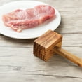 thumbnail image 3 of Ironwood Gourmet Meat Tenderizer, Acacia Wood, 11.75" x 3" x 1.75", 3 of 9