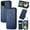 Blue, variant on Google Pixel 5A Case, PU Leather TPU Wallet Cover with Card Holder Kickstand Hidden Magnetic Adsorption Shockproof Flip Folio Cell Phone Case for Google Pixel 5A 5G 2021, Green