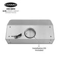 thumbnail image 5 of Cosmo 36 in. Ducted Under Cabinet Range Hood in Stainless Steel with Push Button Controls, Permanent Filters, LED Lights, 5 of 20