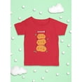 thumbnail image 3 of Spooky Funny Pumpkin Stack T-Shirt Infant -Image by Shutterstock,  24 Months, 3 of 4