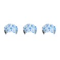 thumbnail image 4 of Transemion Operating Hats Nurse Durability Gourd-shaped Button Bright Colors Tie Back Multifunctional Work Uniform Working Caps G-07 3Set, 4 of 6