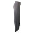 thumbnail image 3 of CNKOO Women‘s Solid Color Split High Stretch Exercise Yoga Leisure Pants, 3 of 8