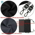 thumbnail image 4 of Deago Cat Hammock Bed Comfortable Hanging Pet Hammock Bed for Cats/Small Dogs/Rabbits/Other Small Animals 22 x17 inch (Black), 4 of 7