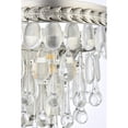 thumbnail image 6 of Nordic Collection Wall Sconce W:9" H:9" E:8" Lt:1 Antique Silver Finish Royal Cut Clear, 6 of 8