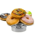 thumbnail image 3 of Moldes reutilizables para cortar donas redondas y decorar pasteles de acero inoxidable., 3 of 8