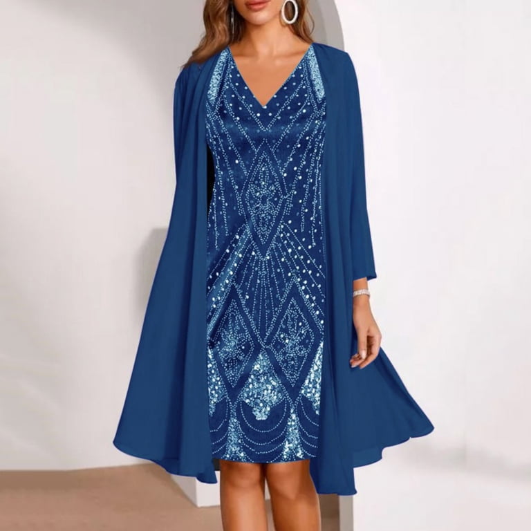cardigan to wear with cocktail dress INSPIRE CHIC Women's Lace Cardigan Sleeveless Cocktail Dress Two-Piece Sets Black Small