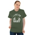 thumbnail image 5 of Like 'Em Hairy Bigfoot Legend Hoax Women's Graphic T Shirt Tees Brisco Brands S, 5 of 6