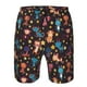 thumbnail image 3 of Balery Cute Animals Traje de Baño Estilo Hawaiano para Hombre, Shorts de Secado Rápido con Bolsillos-XX-Large, 3 of 6