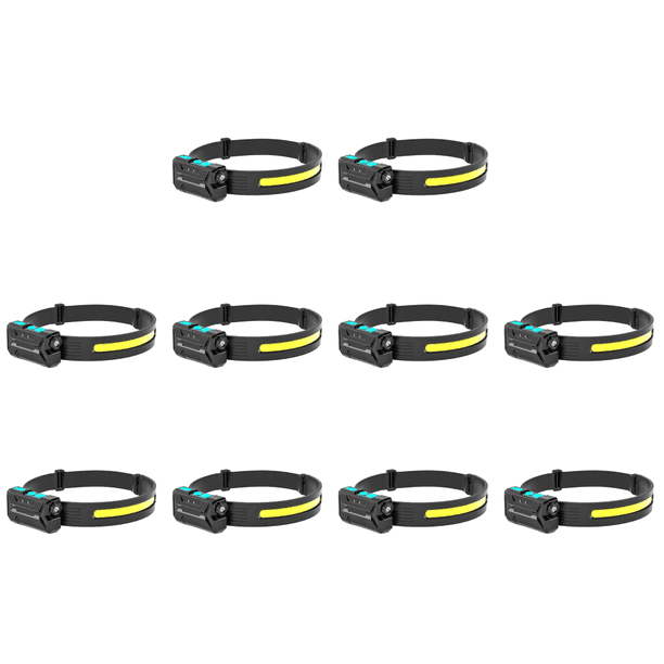 Kuymtek Luces LED COB para Pesca Carga USB Inducción Ondas Funcionamiento Nocturno Faro
