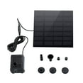 thumbnail image 1 of Leadingstar Solar Water Fountain Pump for Garden Solar Pump Floating Plants Watering Power Miniature Solar Fountain Pool Waterpump, 1 of 5