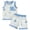 Sky Blue, variant on Nwiuh Baby Boy Summer Clothes Infant Toddler Beach Outfits Sleeveless Tank Tops Shorts Set (Blue, 18-24 Months)