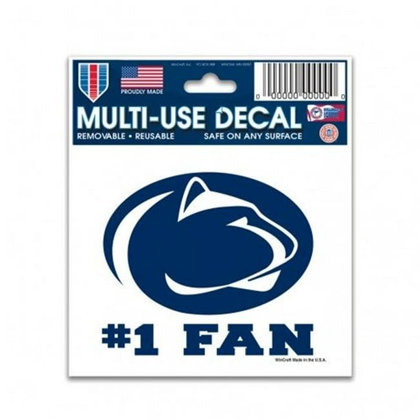 Penn State Nittany Lion Decal 3x4 1 Fan