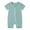 Light Blue, variant on MuZeFu Newborn Girl Clothes Clearance under $5 Child's Summer Jumpsuit Boys And Girls Baby Botton Short Sleeve Round Neck Cute Solid Shorts Rompers