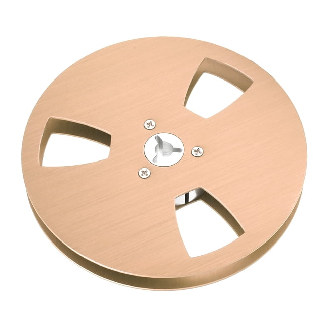 Carrete De Cinta Vacío De 1/4 Y 5 Pulgadas, Tornillos De Acero Inoxidable, Carrete De Recogida Vacío Universal De 3 Orificios Para Reproductor De Cinta De Carrete A Carrete