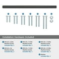 thumbnail image 5 of Amerock Bar Pulls 12 inch (305mm) Center-to-Center Matte Black Appliance Pull, 5 of 8