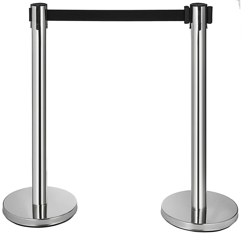 Crowd Control Barrier Stanchions Wall Plate Medium for 1 or 2 Rope Hoo –  The Crowd Controller
