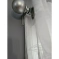 thumbnail image 6 of Single Curtain Rod Brackets – No Drill, No Damage – Perfect Curtains Every Time – 1” Silver,2 PCS, 6 of 7