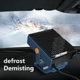 thumbnail image 3 of Vggrvlo Car Heater 12V Portable Car Heater that Plugs into Cigarette Lighter Heat Up 200 Square Feet Defroster for Car Windshield with Suction Holder for Vehicle,Car,RV,SUV, 3 of 9