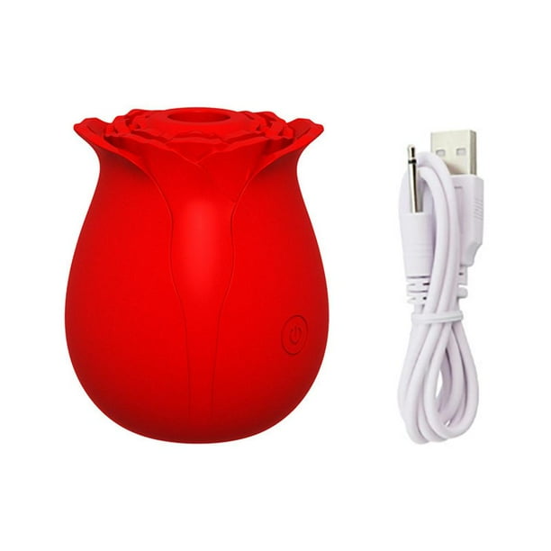 Succión Lamiendo Vibrador Para Mujeres Juguete Sexual Rosa Roja Chupando Estimulador De Clítoris Femenino matsuzay XX000535-00
