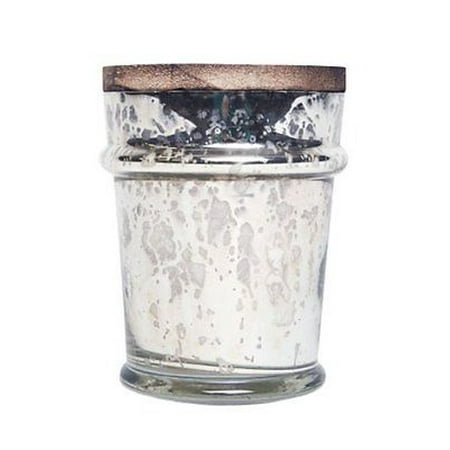 Capri Blue Mercury Found Glass Volcano Candle with Lid, 9 Ounce