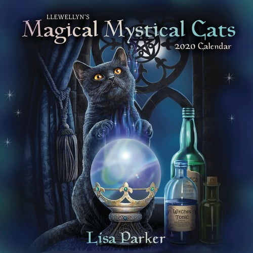 Llewellyn's 2020 Magical Mystical Cats Calendar (Books)
