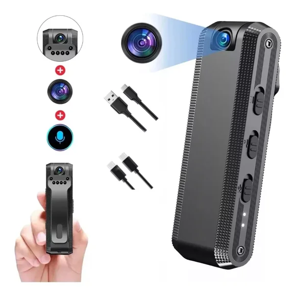 Vv Eshop Mini Cámara Espía Hd 1080p - Alta Definición, Diseño Compacto, Fácil De Ocultar, Ideal Para Vigilancia Discreta Y Seguridad Personal