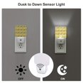 thumbnail image 3 of Salouo Bee honey for Night Lights Plug into Wall 1 Pack, 0.5W Plug in Night Light with Dusk-to-Dawn Light Sensor LED Nightlight for Bathroom, Adult, Hallway-US, 3 of 7