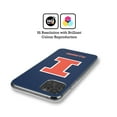 thumbnail image 2 of Head Case Designs Officially Licensed University Of Illinois U Of I University Of Illinois Plain Soft Gel Case Compatible with Apple iPhone 14 Pro, 2 of 7